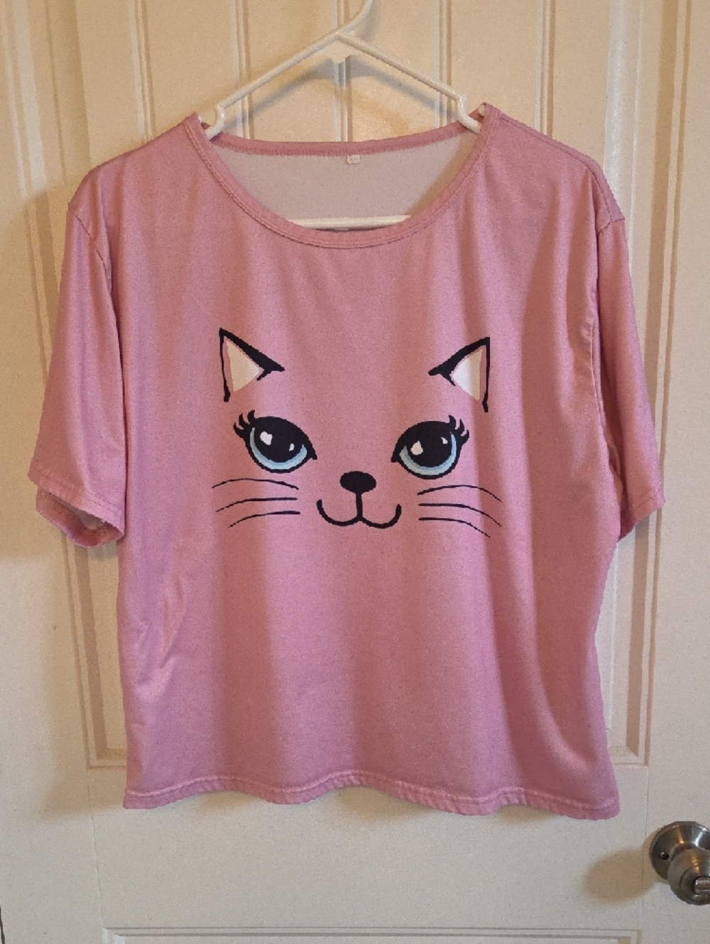 Pink Kitty Face Shirt - Picture 3 of 6